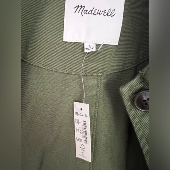 Madewell Drapey Pomeray Chore Jacket - Picture 6 of 9